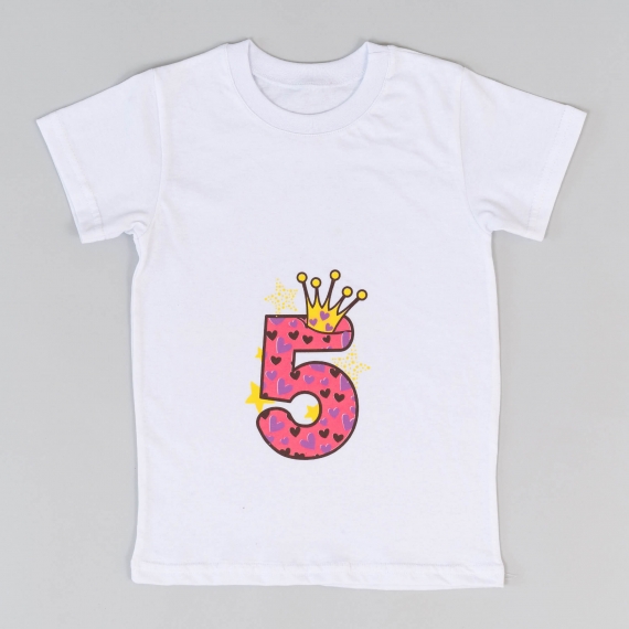 футболка для девочки День Рождения