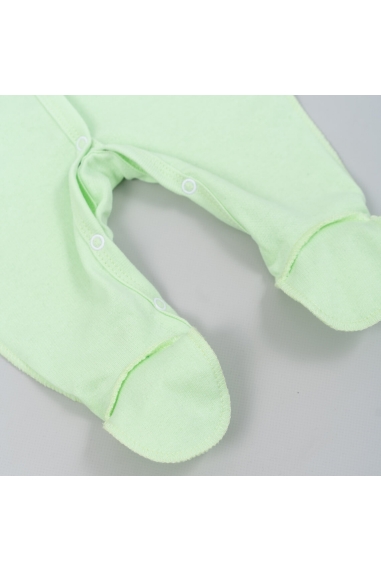 Сліп для новонарождених салатовий начіс(футер) - 2