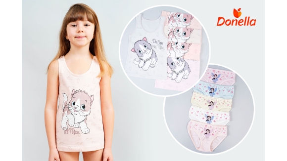 Дитяча білизна Donella за доступними цінами