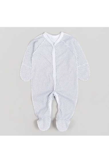 Сліп для новонароджених білий кулір