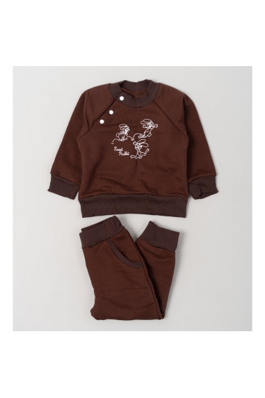Костюм для малят шоколад тринитка петля