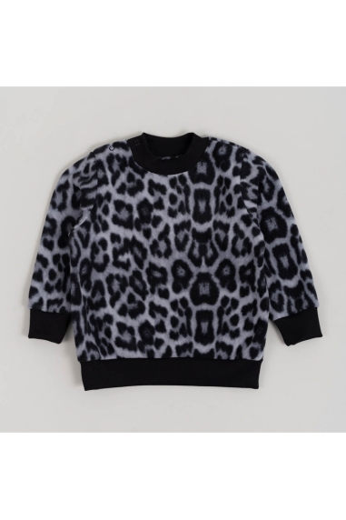 Джемпер для малят сірий фліс