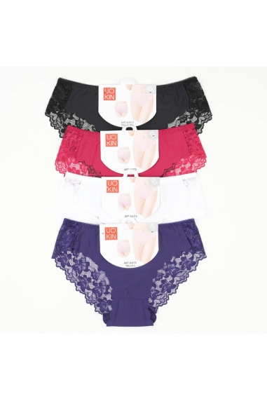 Труси жіночі сливовий еластан