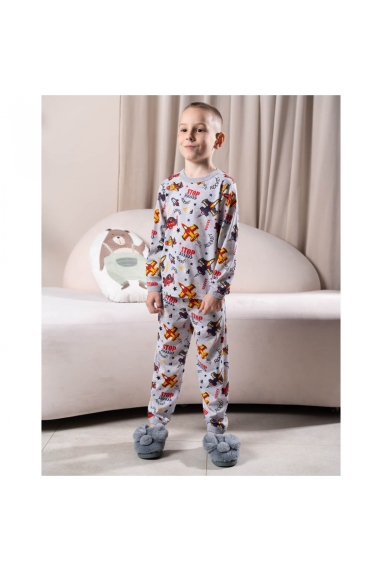 Піжама для хлопчика Літаки кулір пеньє