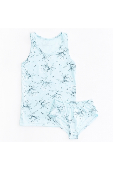 Комплект білизни  для дівчинки ментоловий кулір