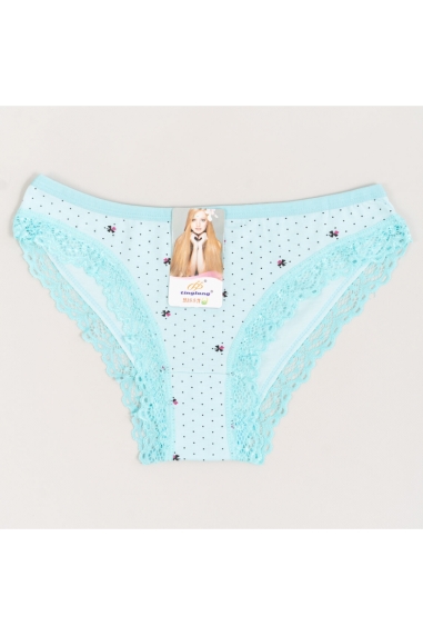 Трусики для дівчинки ментол бавовна - 1