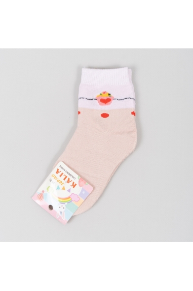 Шкарпетки для дівчинки персиковий