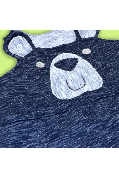 Комбінезони комбінезон для малюків темно-синій тринитка начіс