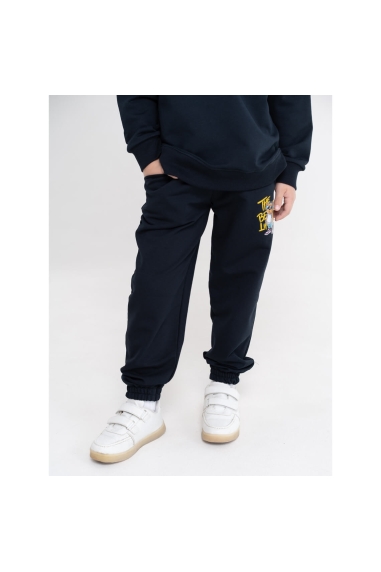 Костюм для хлопчика темно-синій двонитка - 1