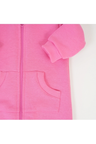 Комбінезон  дитячий фуксія тринитка петля - 1