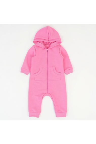 Комбінезон  дитячий фуксія тринитка петля - 3