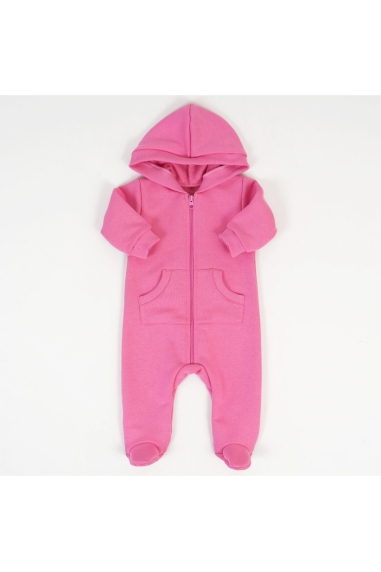 Комбінезон  дитячий фуксія тринитка петля - 4