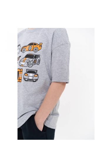 Комплект для хлопчика сірий кулір-двонитка - 2