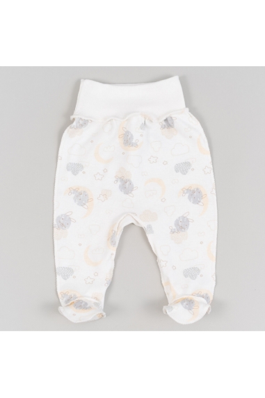 Повзунки для новонароджених  Зайки молочні інтерлок