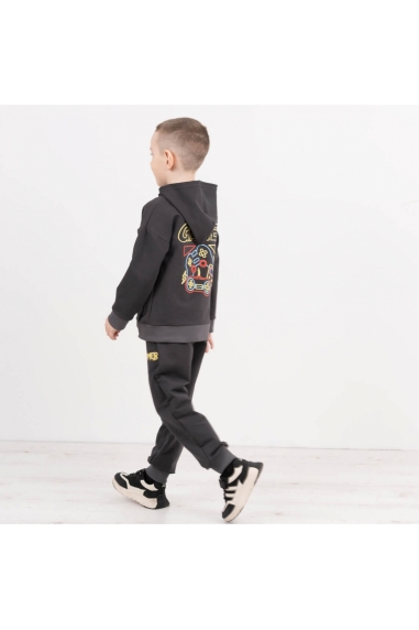 Костюм  для хлопчика графіт двонитка - 2