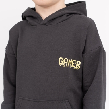 Костюм  для хлопчика графіт двонитка