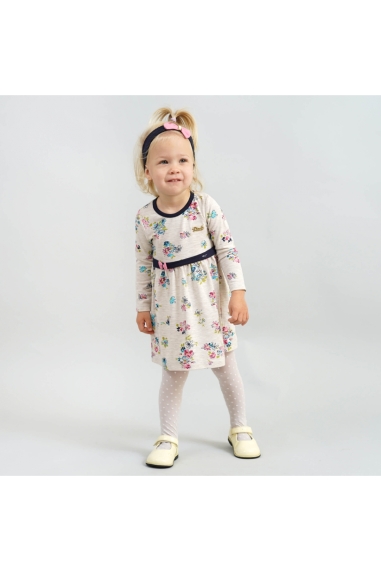 Сукня з пов'язкою для дівчинки бежевий фулікра