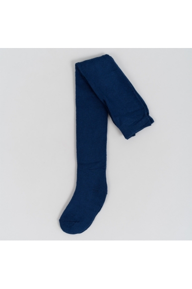 Колготки для дівчинки темно-синій махра