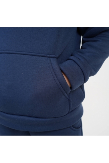 Костюм на хутрі для хлопчика індиго трикотаж на хутрі - 2