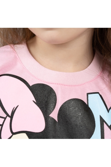 Футболка для дівчинки рожевий кулір - 1