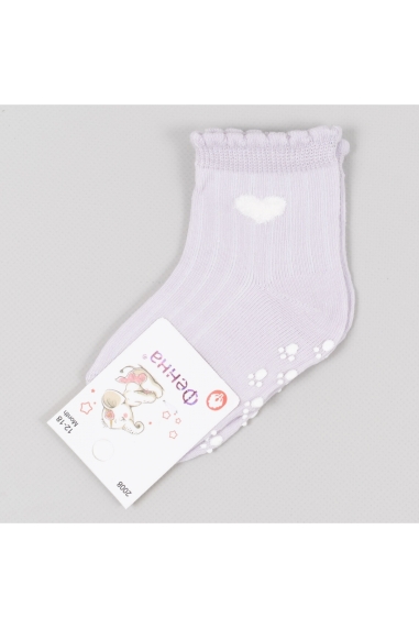 Шкарпетки для малят бузковий бавовна