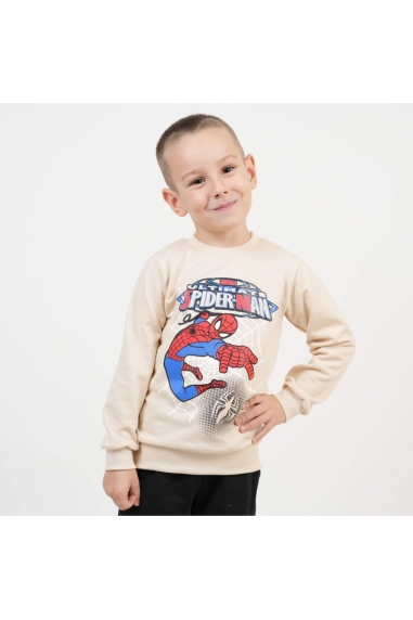 Джемпер для хлопчика бежевий начіс (футер)