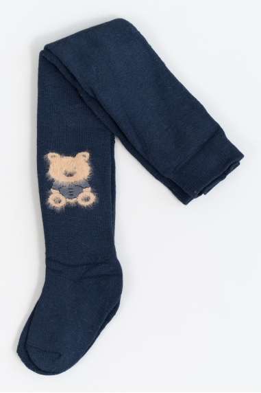 Колготки для хлопчика темно синій махра