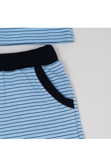 Костюм для хлопчика блакитний фулікра - 2