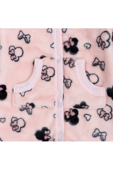 Комбінезон для малят рожевий велсофт - 2