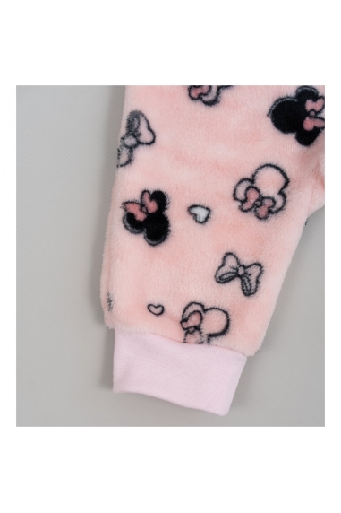 Комбінезон для малят рожевий велсофт - 4