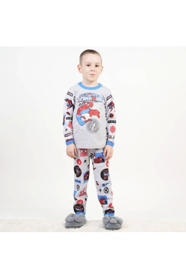 Піжама для хлопчика Людина Павук сірий кулір