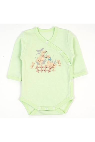 Боді для малят салатовий начіс(футер)