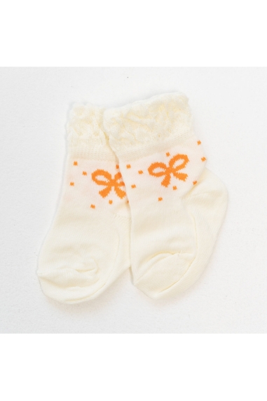 Шкарпетки для дівчинки жовтий бавовна