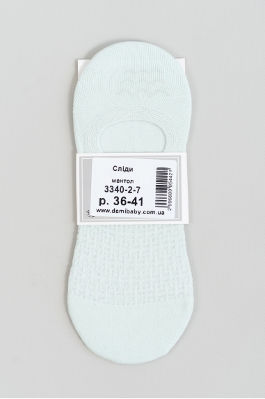 Сліди жіночі Ажур сілікон ментол бавовна
