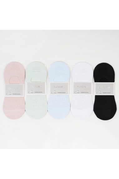 Сліди жіночі Ажур сілікон ментол бавовна - 1