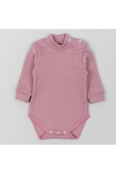 Боді для малюків запорошена троянда рубчик з начісом