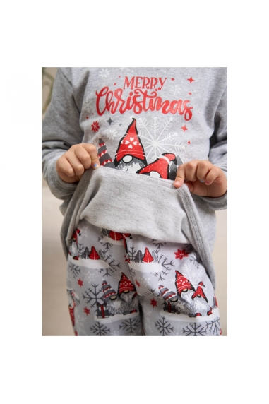 Піжама дитяча Гноми сірий начіс - 2