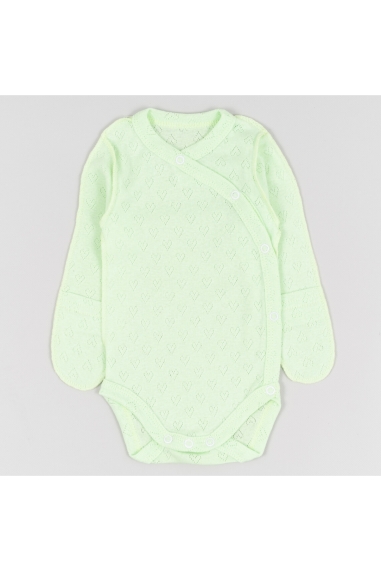 Боді для малят однотонний салатовий трансфер