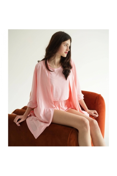 Комплект для жінок рожевий кулір пеньє - 2