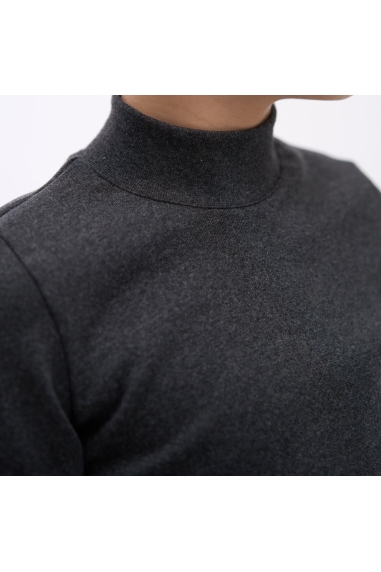 Гольф дитячий антрацит стретч - 1