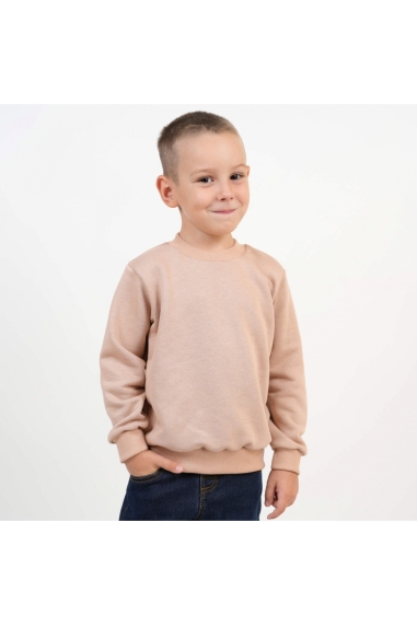 Джемпер для хлопчика бежевий тринитка петля