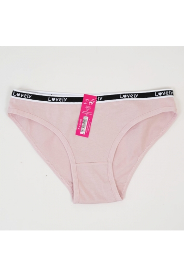 Труси жіночі пудра бавовна