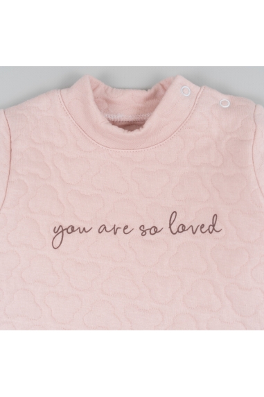 Костюм для малят рожевий капітон - 1