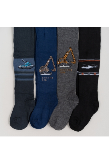 Колготки для хлопчика синій бавовна - 1