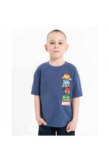 Футболка для хлопчика індиго кулір