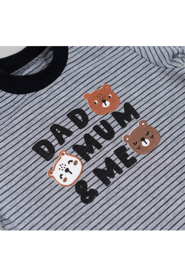 Костюм для хлопчика сірий фулікра - 1