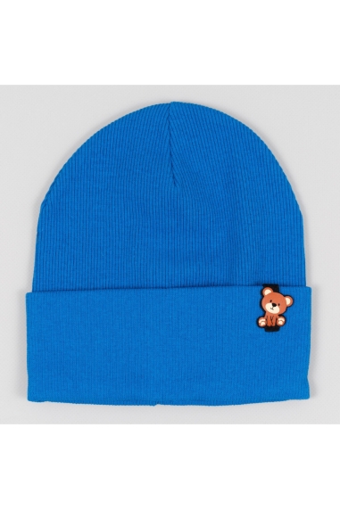 Шапка для хлопчика електрик рубчик преміум