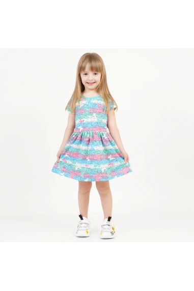 Сукня для дівчинки блакитний фулікра