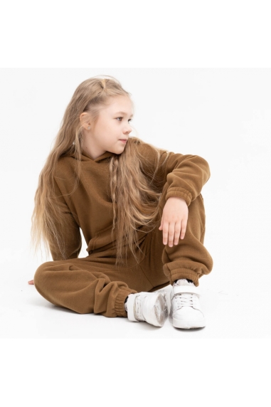 Флісовий костюм для дівчинки карамель фліс - 2