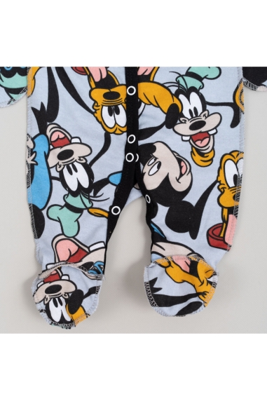 Сліп для новонароджених синій Дісней начіс високої якості(футер) - 2